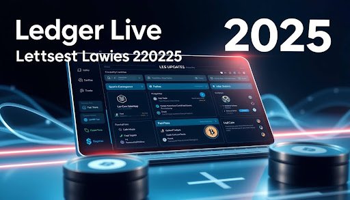 Ledger Live 2025 updates dashboard showing crypto portfolio